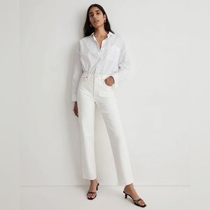 Madewell The Perfect Vintage Jean (white)